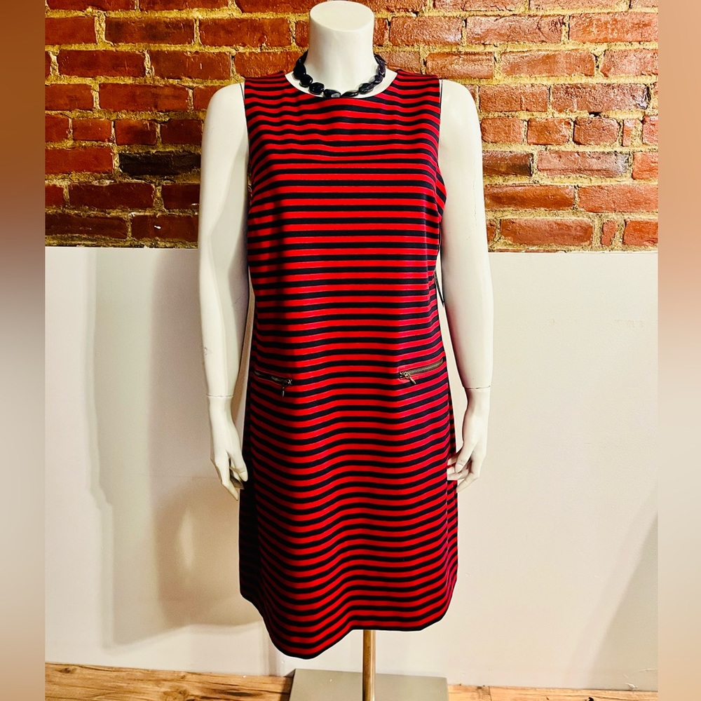Womans Tommy Hilfiger candy cane dress